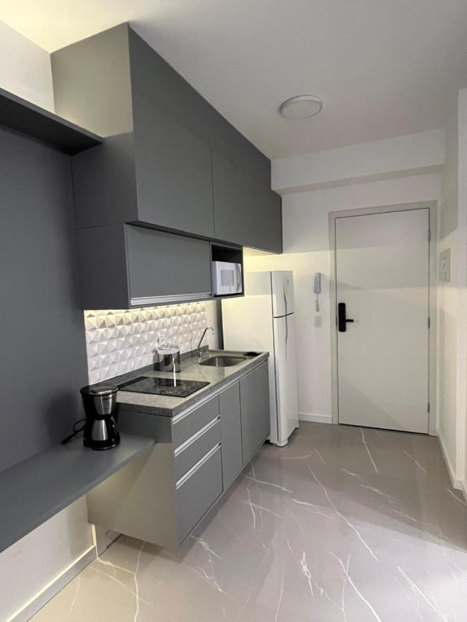Gray One - Apto Novo, Moderno, Varanda, Poucos Passos Da Estacao Luz Sao Paulo Exterior photo